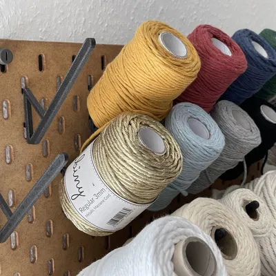 Móc len/garn IKEA SKÅDIS vừa vặn cho cuộn lớn và nhỏ