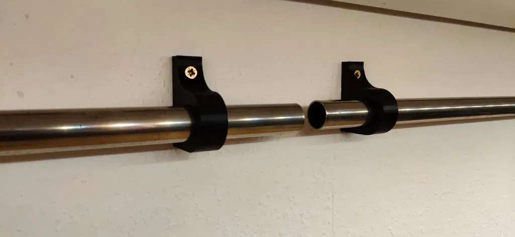 Giá treo tường cho thanh ray Ø20mm - Image 1