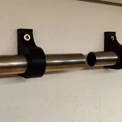 Giá treo tường cho thanh ray Ø20mm