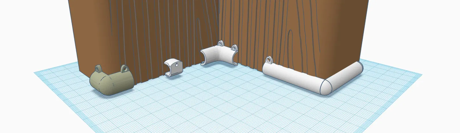 Kẹp dây với đinh cố định cho tổ chức dây điện - Image 1