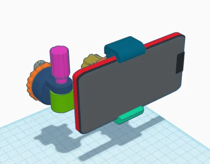 Giá đỡ điện thoại cho thùng máy tính Qube 500 - Image 2