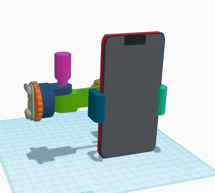 Giá đỡ điện thoại cho thùng máy tính Qube 500 - Image 4