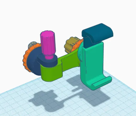 Giá đỡ điện thoại cho thùng máy tính Qube 500 - Image 5