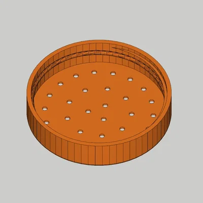 Vòi nước can với đường kính khoảng 62mm