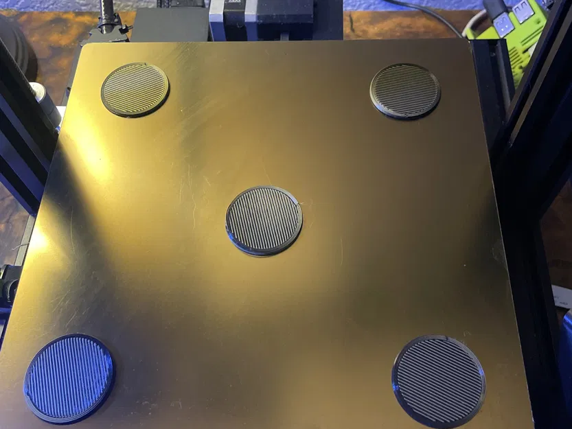 Mẫu cân bằng giường cho máy in Aquila S3 - Image 1