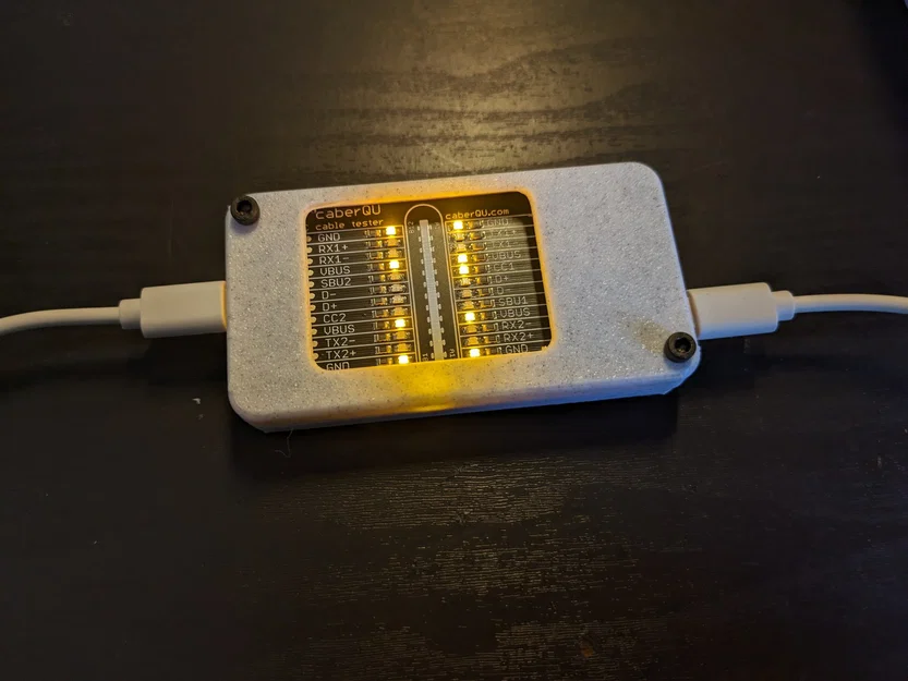 Vỏ bảo vệ bảng thử nghiệm C2C CaberQU USB-C - Image 1