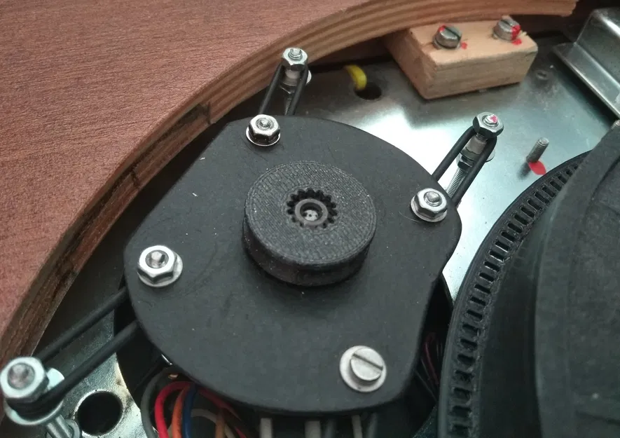 Bánh đai thay thế cho động cơ bước trong đĩa than TESLA NC-450 - Image 1