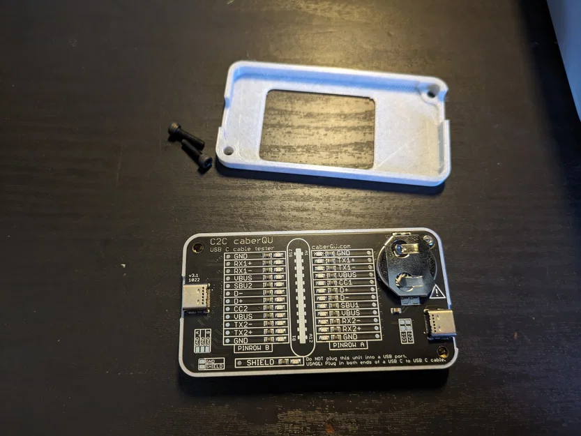 Vỏ bảo vệ bảng thử nghiệm C2C CaberQU USB-C - Image 3