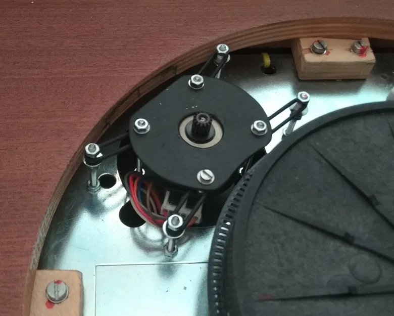 Bánh đai thay thế cho động cơ bước trong đĩa than TESLA NC-450 - Image 6