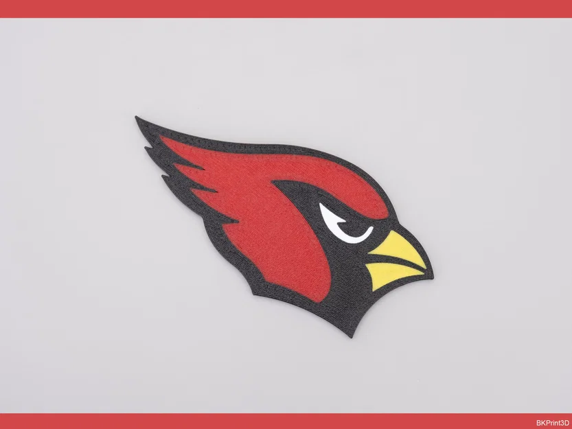 Biểu tượng Arizona Cardinals đa màu sắc - Image 1
