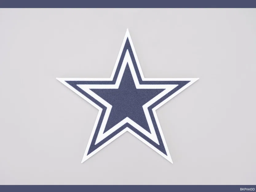 Biểu tượng Dallas Cowboys nhiều màu sắc - Image 1
