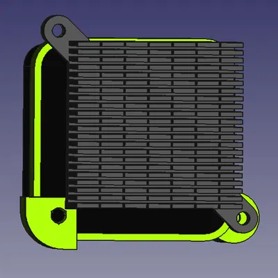 Gắn tản nhiệt cho động cơ bước trên máy in 3D Prusa i3