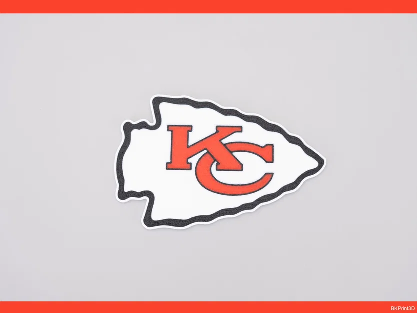 Biểu tượng Kansas City Chiefs nhiều màu sắc - Image 1