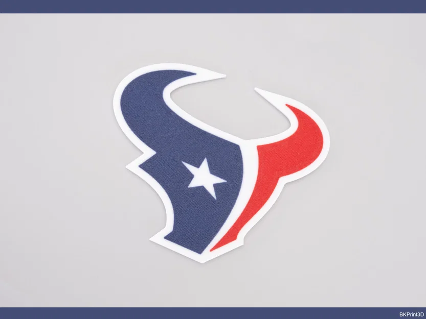 Bảng kỷ niệm Houston Texans nhiều màu sắc - Image 1