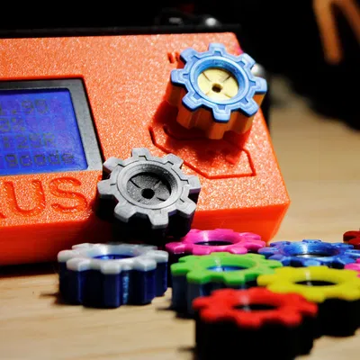 Núm điều khiển màu sắc cho máy in Prusa