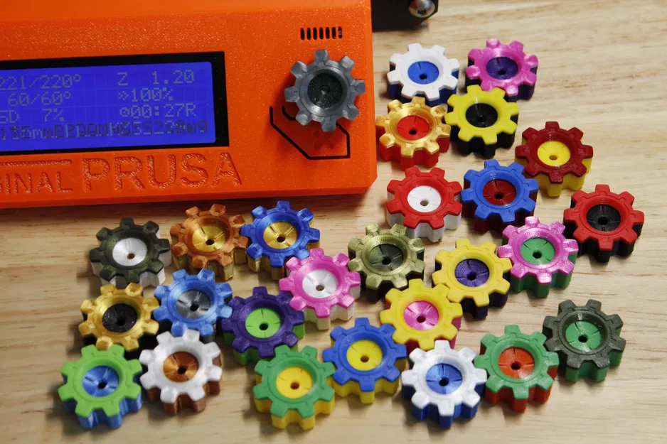 Núm điều khiển màu sắc cho máy in Prusa - Image 12