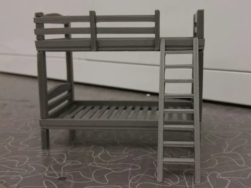 Giường tầng cho ngôi nhà đồ chơi của bé gái - Image 9