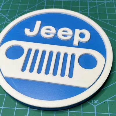 Đế lót ly chủ đề Jeep cho không gian sống