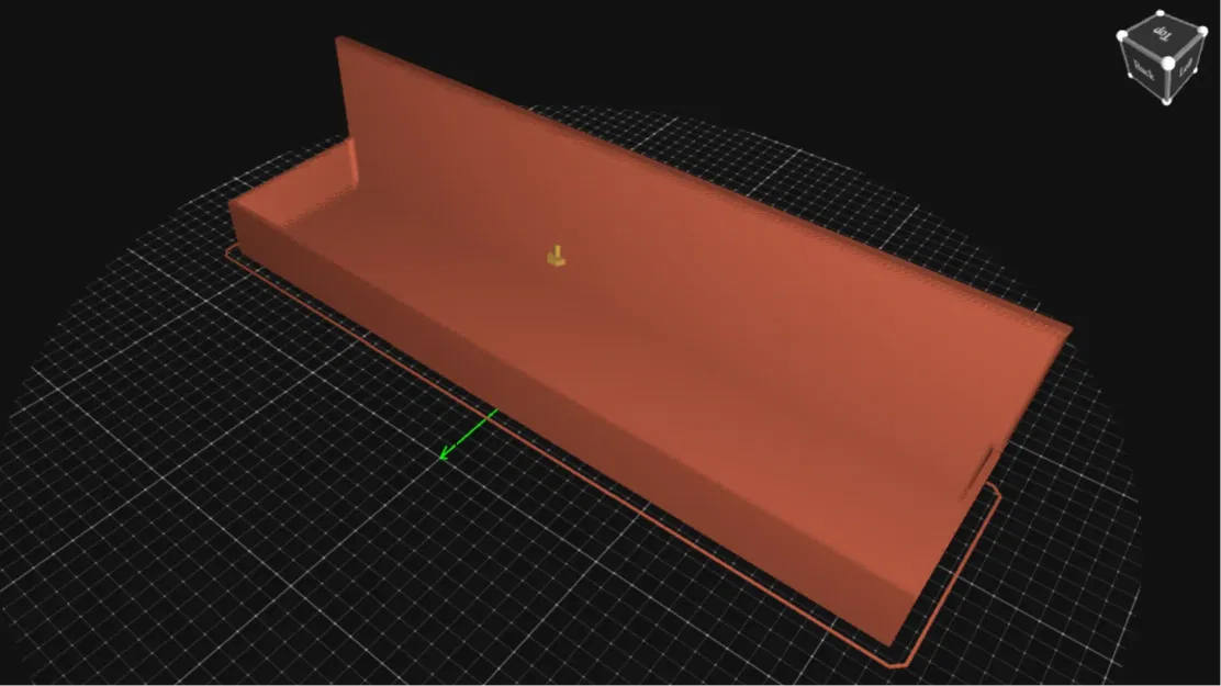 Khay từ tính 224mm cho bàn làm việc bằng thép - Image 1