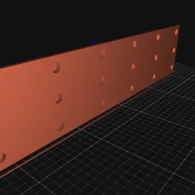 Khay từ tính 224mm cho bàn làm việc bằng thép