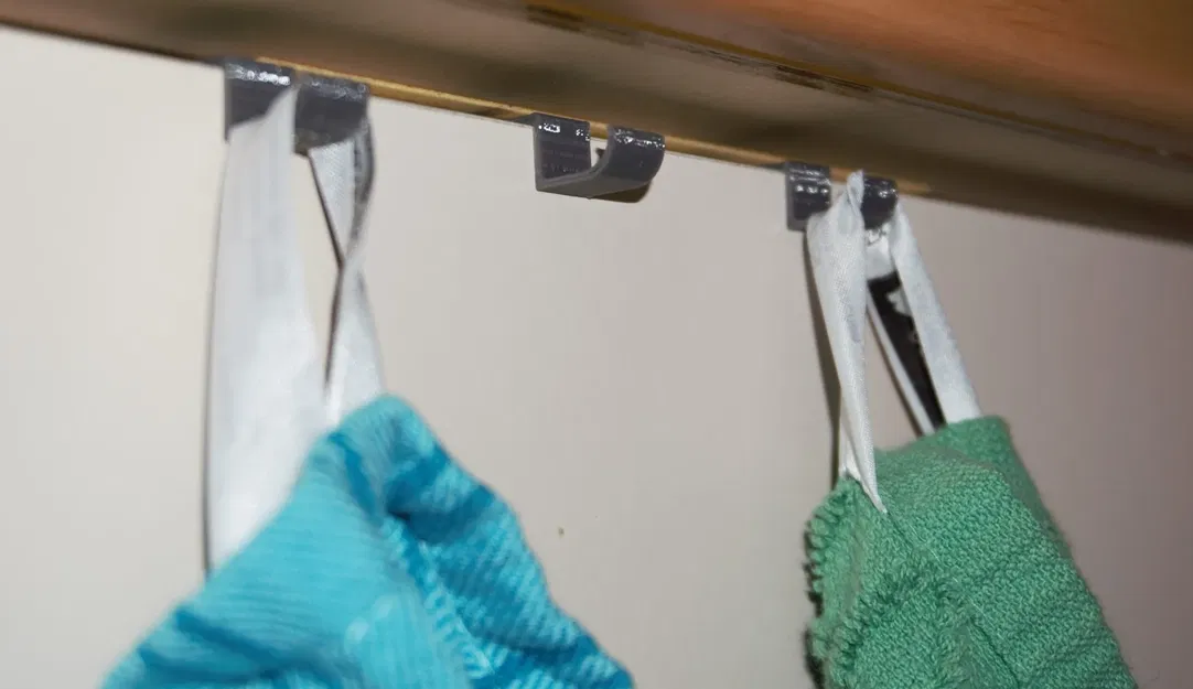 Giá treo khăn bếp tối giản cho ngăn kéo nhà bếp - Image 4