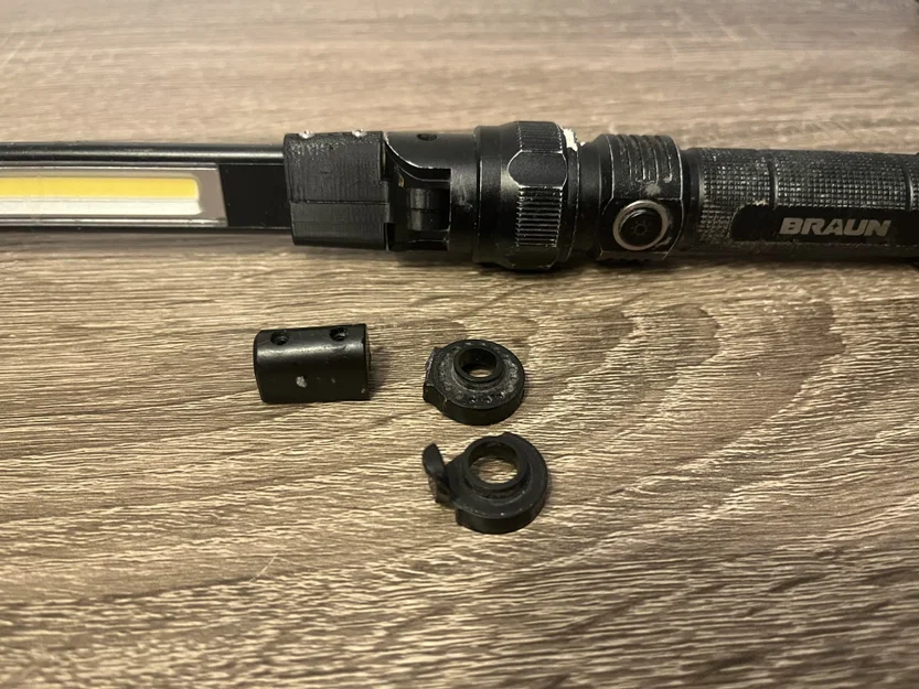 Hinge đèn LED sạc Braun thay thế cho đèn làm việc - Image 1