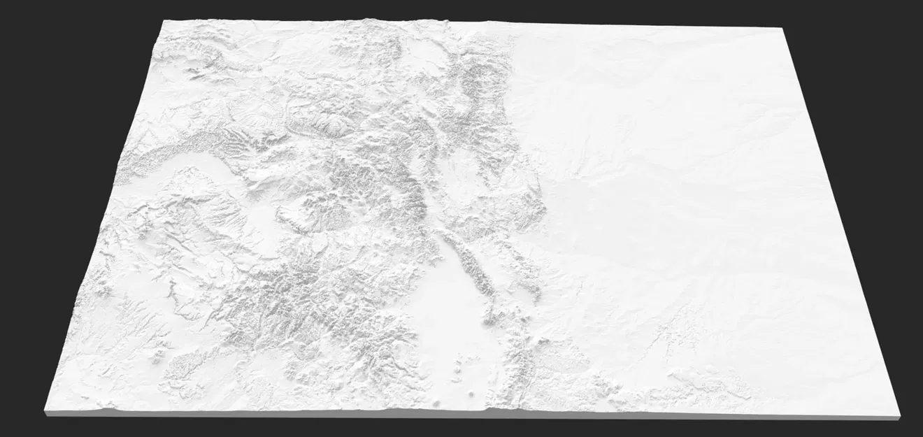 Bản đồ nổi Colorado - Image 2