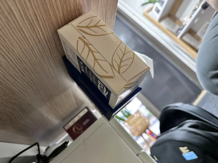 Giá đỡ hộp khăn giấy dưới bàn 55mm - Image 2