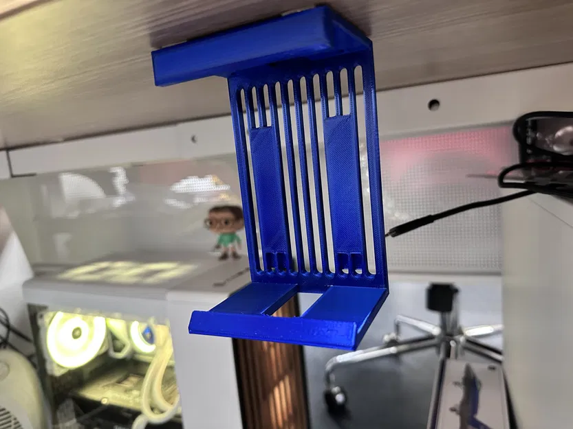 Giá đỡ hộp khăn giấy dưới bàn 55mm - Image 3