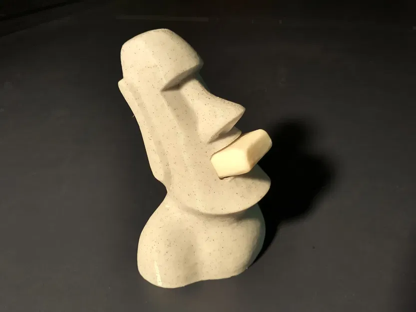 Giá đỡ xà phòng Moai độc đáo từ Julien_DaCosta - Image 1