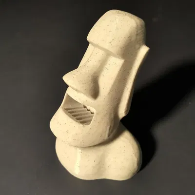 Giá đỡ xà phòng Moai độc đáo từ Julien_DaCosta