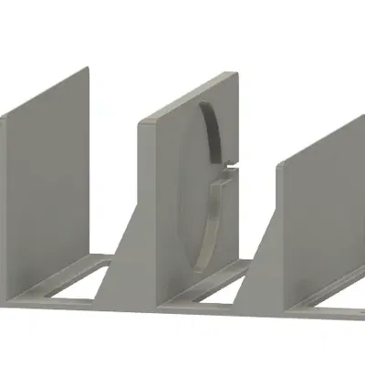 Giá đỡ cạnh giường với khe sạc không dây