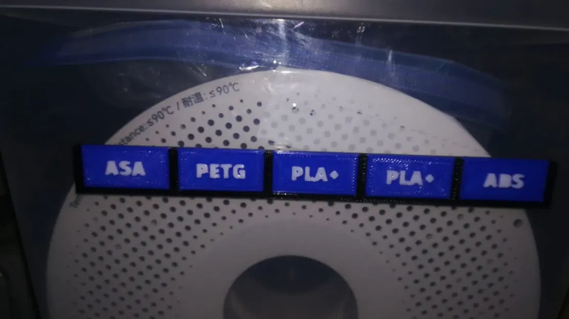 Màn hình hiển thị tên filament tiện lợi cho máy in 3D - Image 1