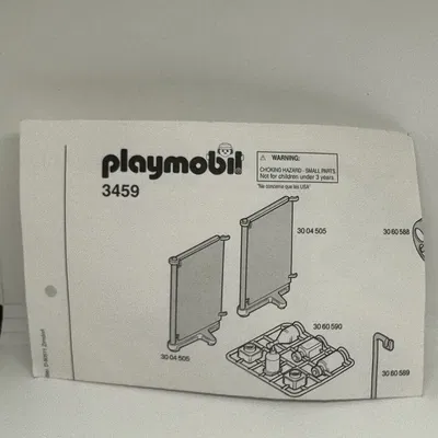 Thay thế panel riêng tư cho bệnh viện Playmobil cổ điển