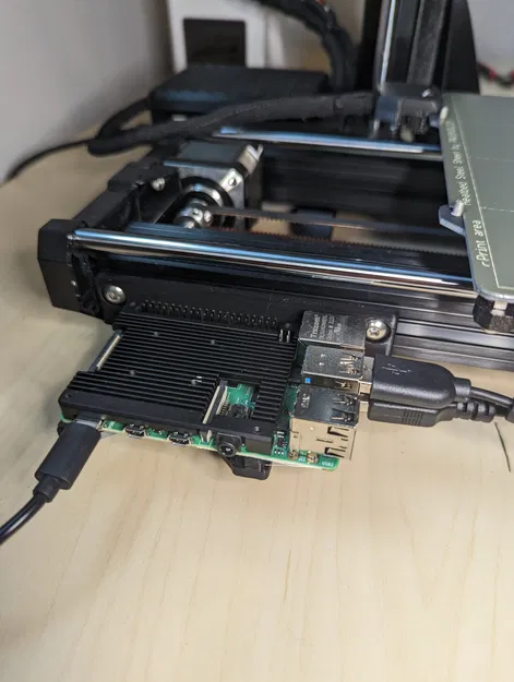 Giá đỡ RPi 4B cho vỏ nhôm Geekworm phù hợp Prusa Mini - Image 3