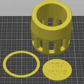 Giá đỡ cốc Redbull cho BMW F30/F32/F36/F33 - Thumbnail 3