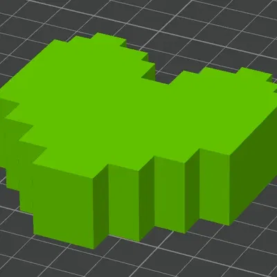 Biểu tượng trái tim Undertale in 3D dễ dàng sử dụng