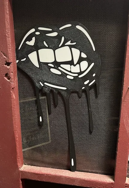 Môi ma cà rồng quyến rũ trong thiết kế nghệ thuật - Image 1