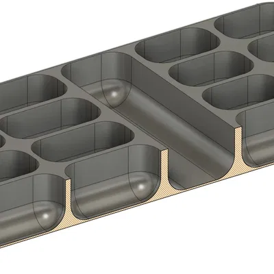 Khay lắp ráp linh kiện nhỏ 240x200mm