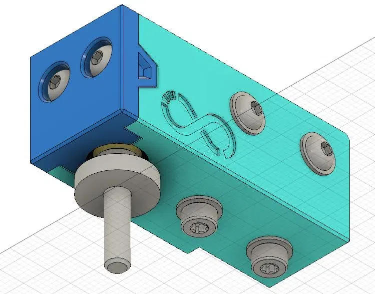 Mô hình khớp Z GE4C cho máy in 3D SnakeOil-XY - Image 1