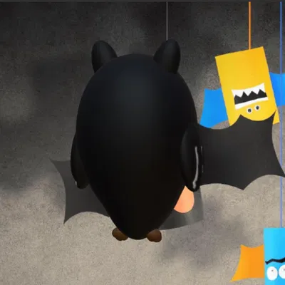 Cú Halloween dễ thương cho trang trí mùa lễ hội