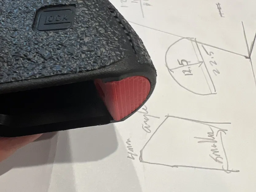 Nắp chèn khung tay cầm cho Glock Gen 1-3 và Polymer80s - Image 5