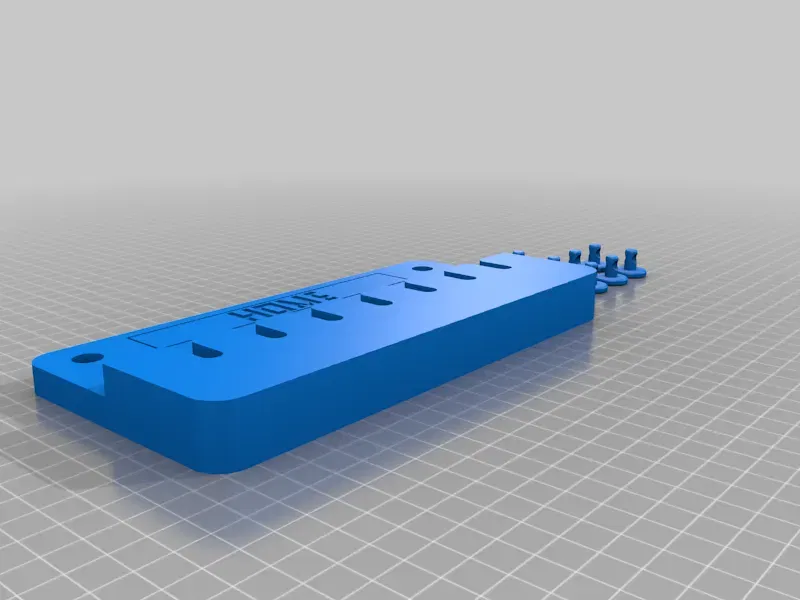 Giá treo chìa khóa treo tường đơn giản và tiện lợi - Image 2