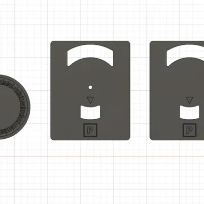 Đĩa đỗ xe đơn giản và đặc biệt dành cho ô tô