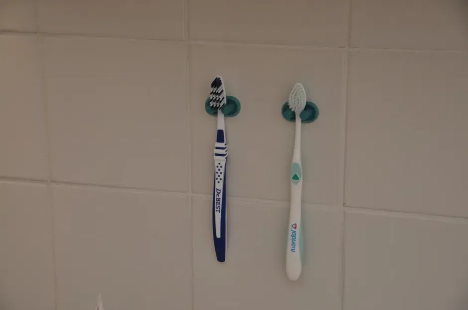 Giá đỡ bàn chải đánh răng gắn keo nóng - Image 2