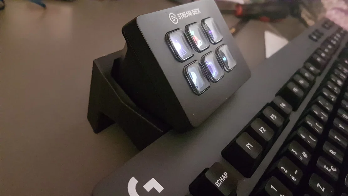 Giá đỡ StreamDeck Mini cho bàn phím Logitech G613 - Image 1