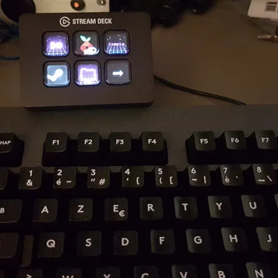 Giá đỡ StreamDeck Mini cho bàn phím Logitech G613