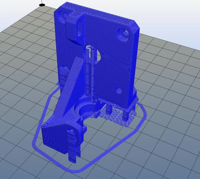 Giá đỡ X-Carriage cho Extruder NEMA17 E3D Lite6 / v6 - Image 6
