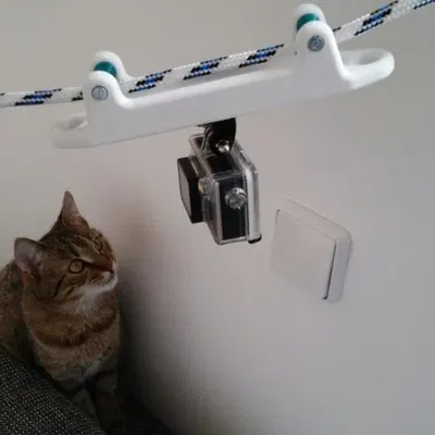 Giá đỡ GoPro cho thuyền với hệ thống dây kéo RopeSlide V2