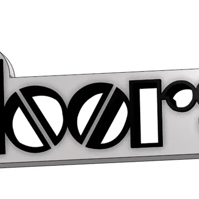 Móc chìa khóa 3D của ban nhạc The Doors